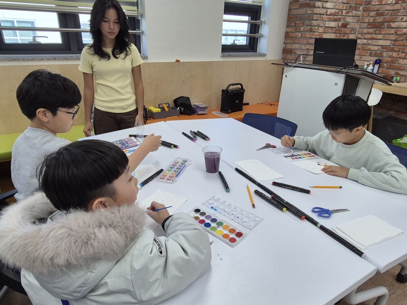 [채드윅] 미술 재능기부수업(1회차_11.22.)의 7번째 이미지