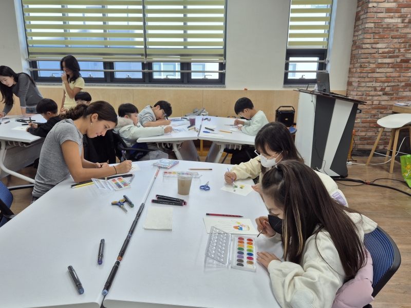 [채드윅] 미술 재능기부수업(1회차_11.22.)의 6번째 이미지