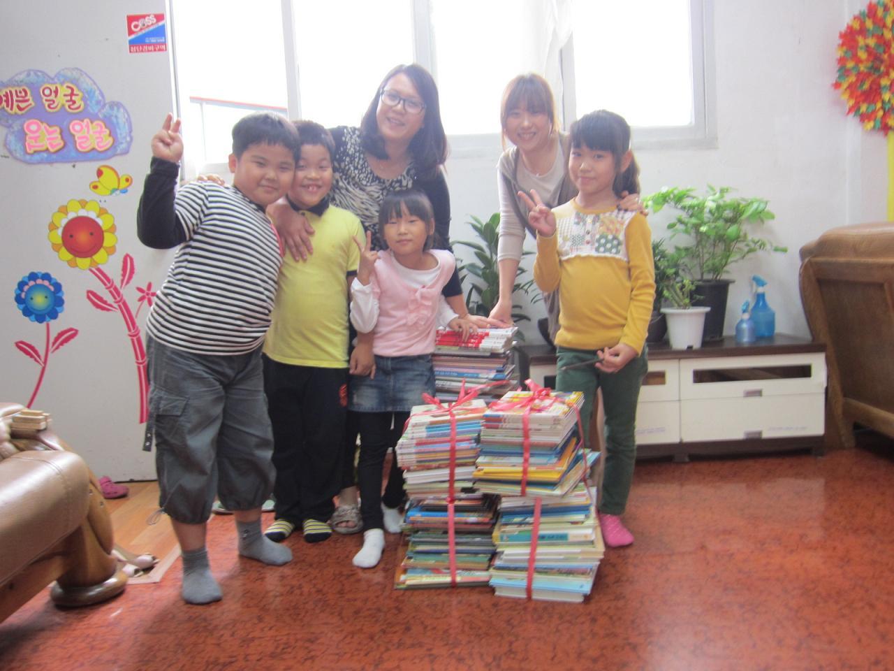 연수어린이도서관, 지역아동센터 기증도서 전달의 1번째 이미지