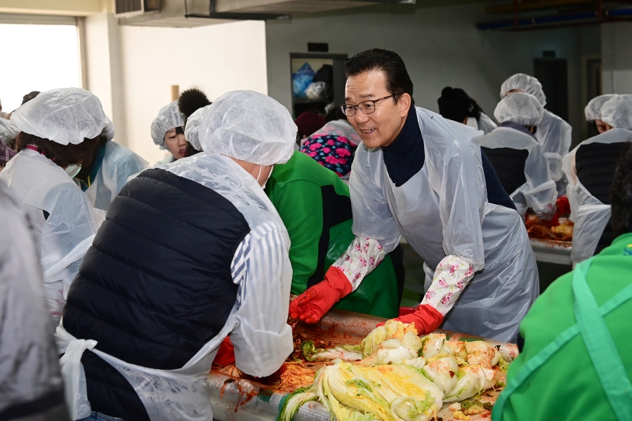 연수구, 겨울철 취약계층 위한 나눔 위한 동별 활동 잇따라