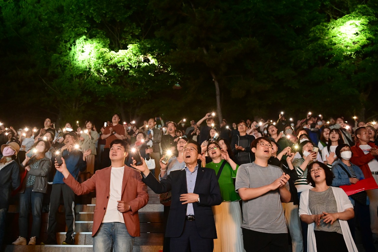 연수구, 승기천 관리권 이관 기념 ’물사랑 음악회’ 성황리 개최