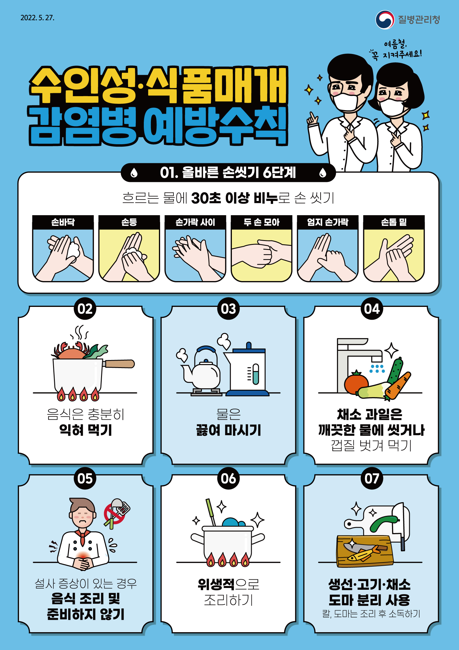 연수구보건소, 식품매개 감염병 등 대비 하절기 비상방역체계 운영